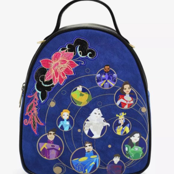 Marvel Eternals Embroidered Convertible Mini Backpack - BoxLunch Exclusive NWT main image 7